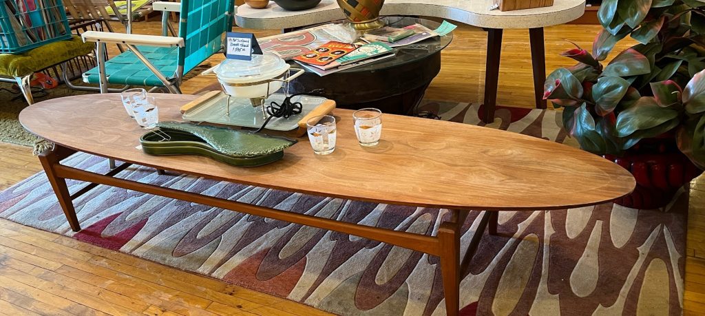 MCM Surfboard Coffee Table