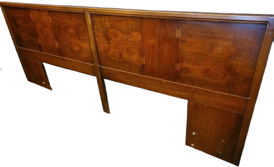 Vintage 1960s MCM ACCLAIM – KING HEADBOARD – w/ Dovetails!$900