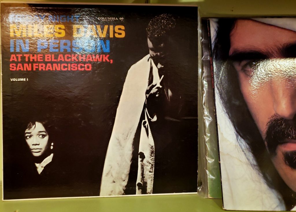 Vintage Vinyl LP'S Miles Davis Frank Zappa